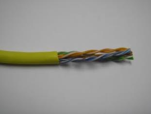 Strip off 2 inches of jacket on the cable